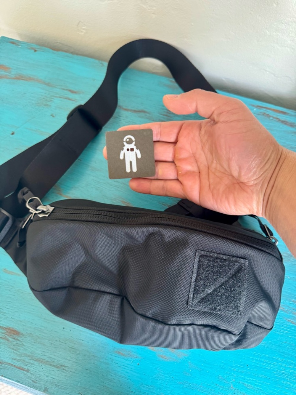 Evergoods Civic Sling 2L Black Men's Crossbody Sling Bag Minimal Everyday Carry